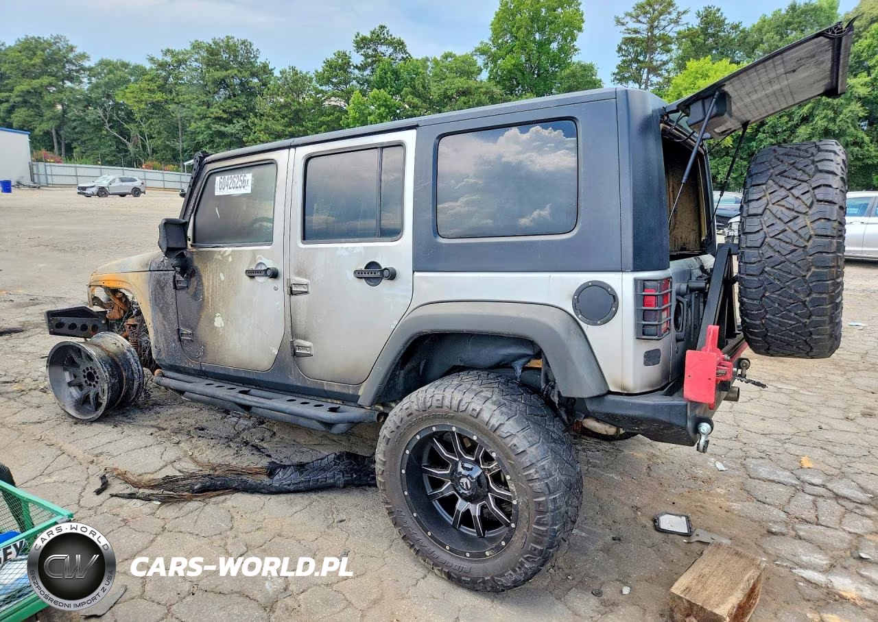 2008 Jeep Wrangler Unlimited Rubicon VIN:1J8GA69178L601211 - 2