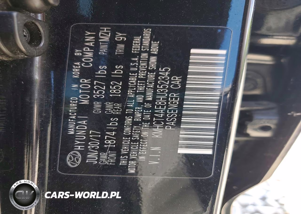 2017 Hyundai Accent Se VIN:KMHCT4AE8HU352345 - 12