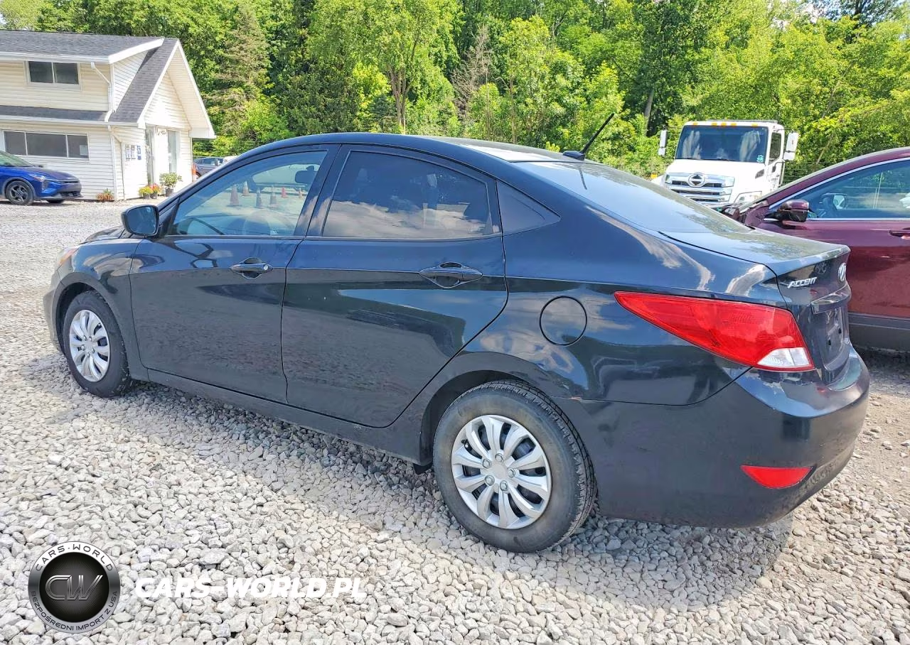 2017 Hyundai Accent Se VIN:KMHCT4AE8HU352345 - 2