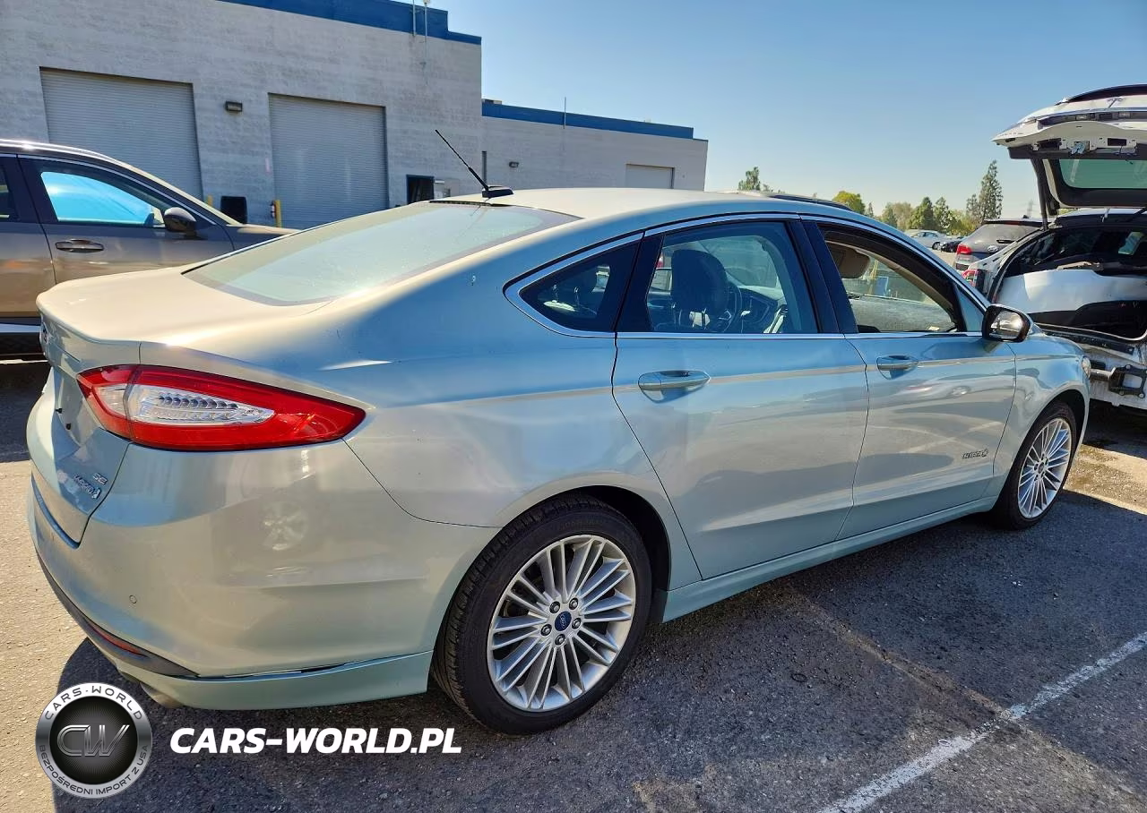 2013 Ford Fusion Se Hybrid VIN:3FA6P0LU3DR362078 - 3