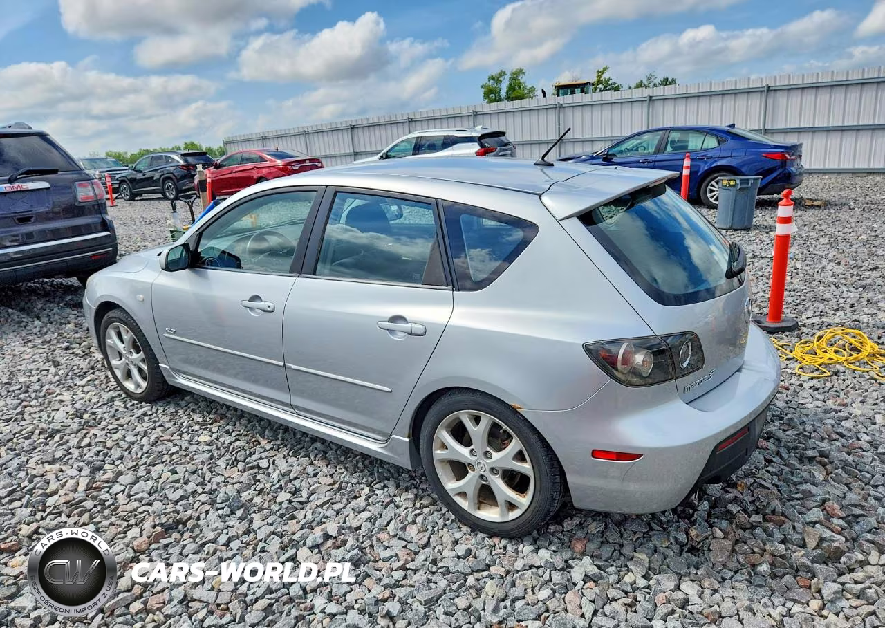 2008 Mazda 3 Hatchback VIN:JM1BK343881144751 - 2