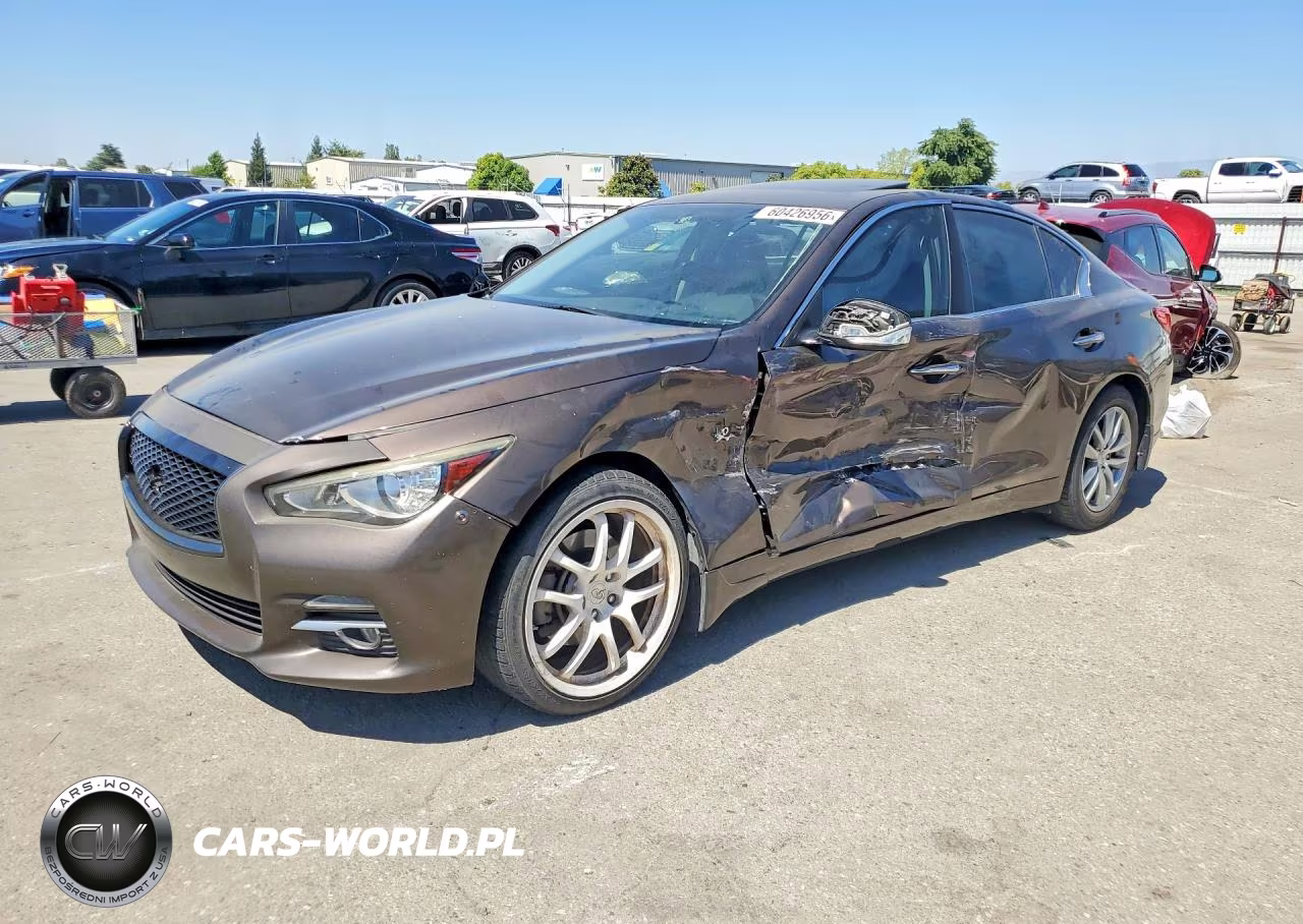 2016 Infiniti Q50 Premium VIN:JN1EV7AP8GM301875 - 1