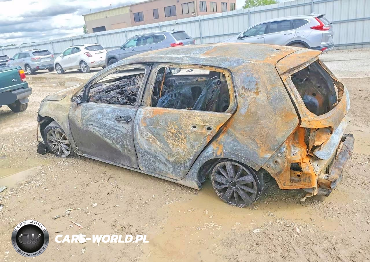 VOLKSWAGEN GOLF VIN:3VW217AU9FM010318 - 2
