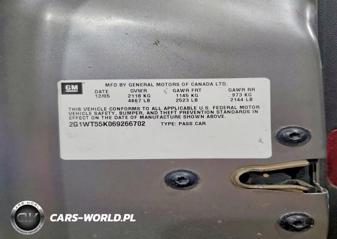 2006 Chevrolet Impala Lt VIN:2G1WT55K069266702 - 12