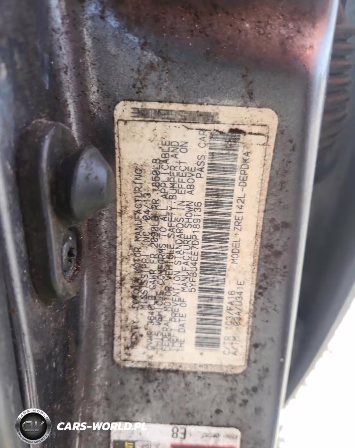 2013 Toyota Corolla L VIN:5YFBU4EE7DP189136 - 12