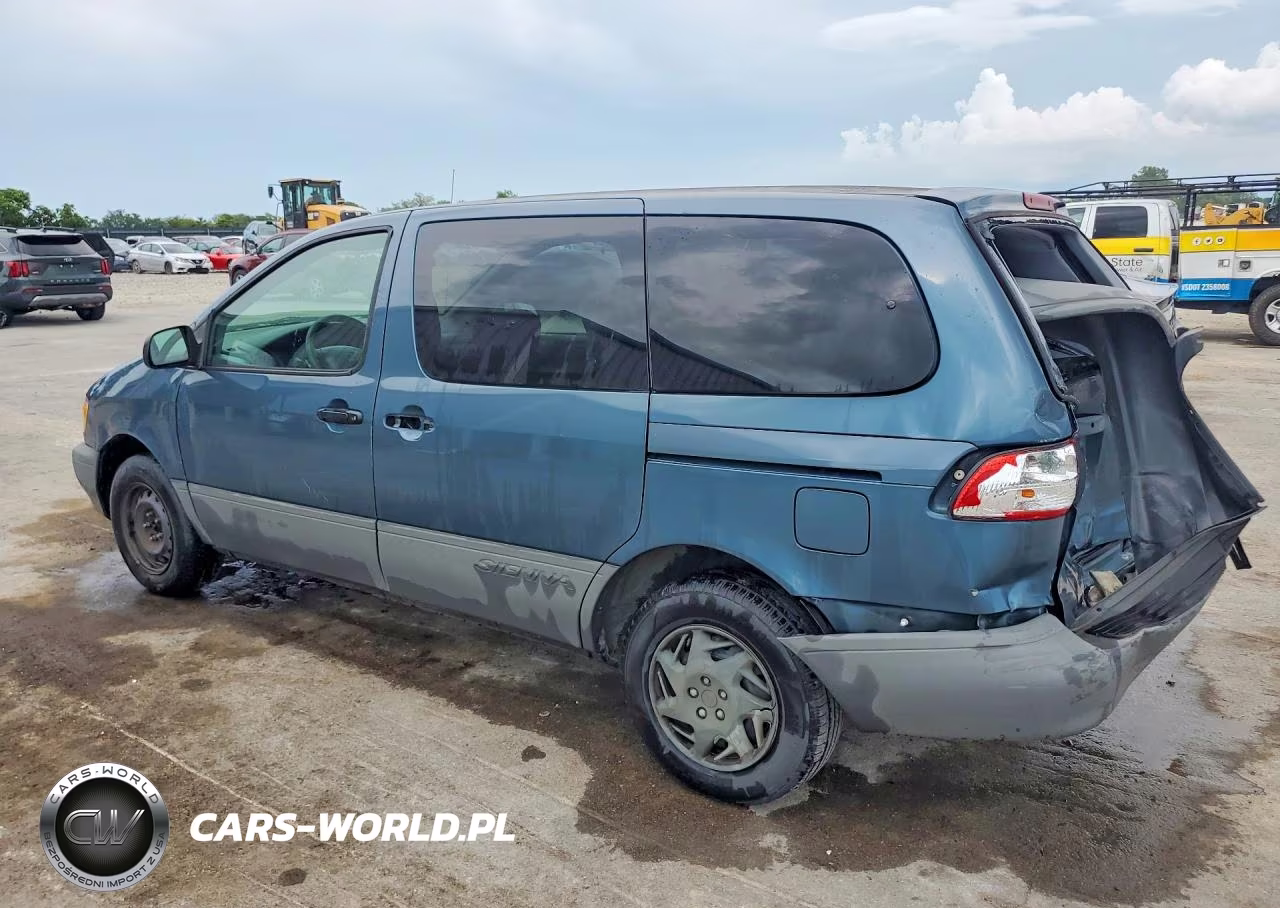 2001 Toyota Sienna Ce VIN:4T3ZF19C11U366457 - 2
