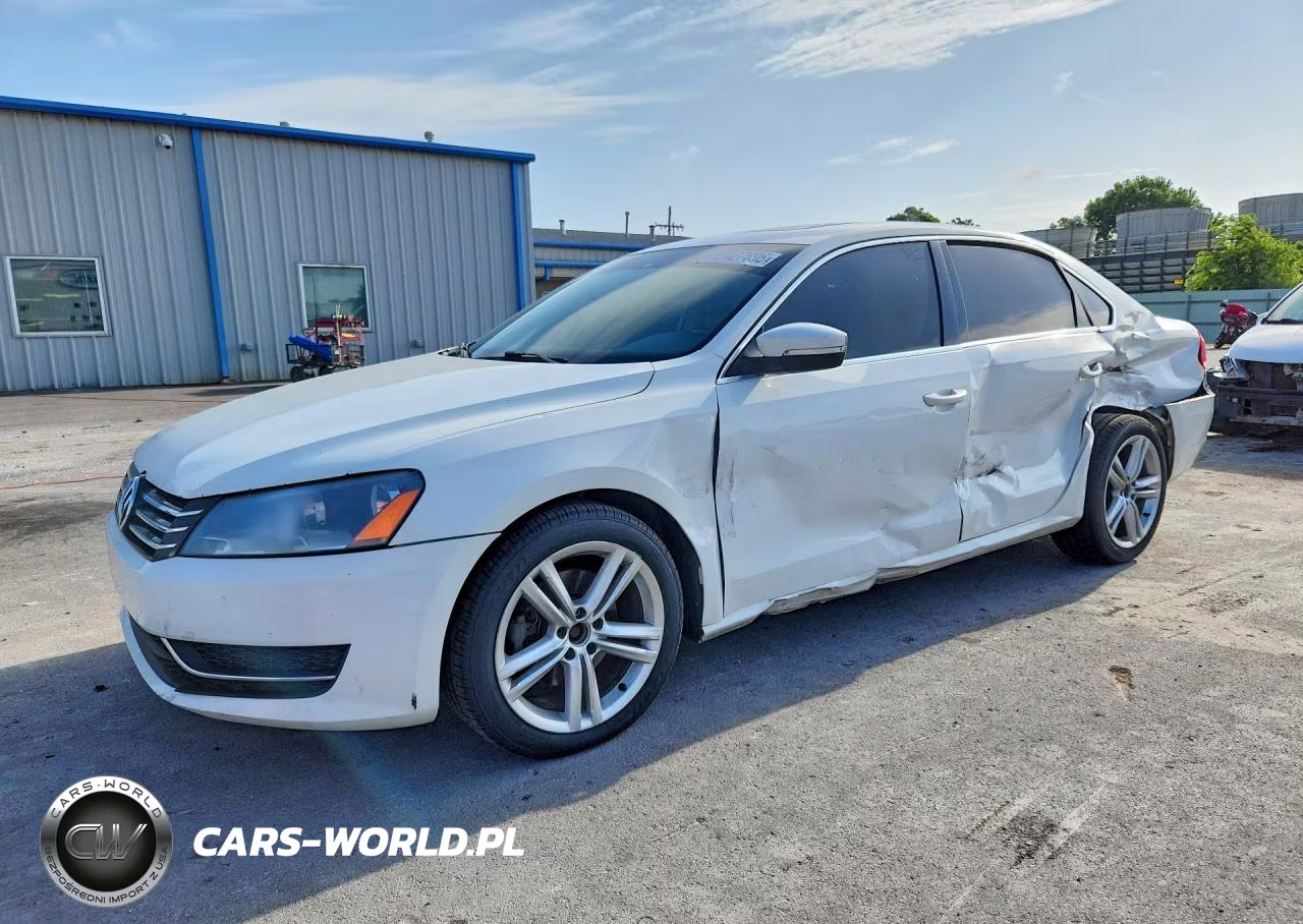 2014 Volkswagen Passat Se VIN:1VWBH7A35EC010013 - 1