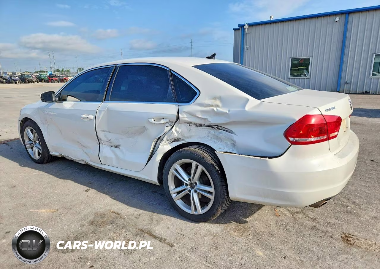 2014 Volkswagen Passat Se VIN:1VWBH7A35EC010013 - 2