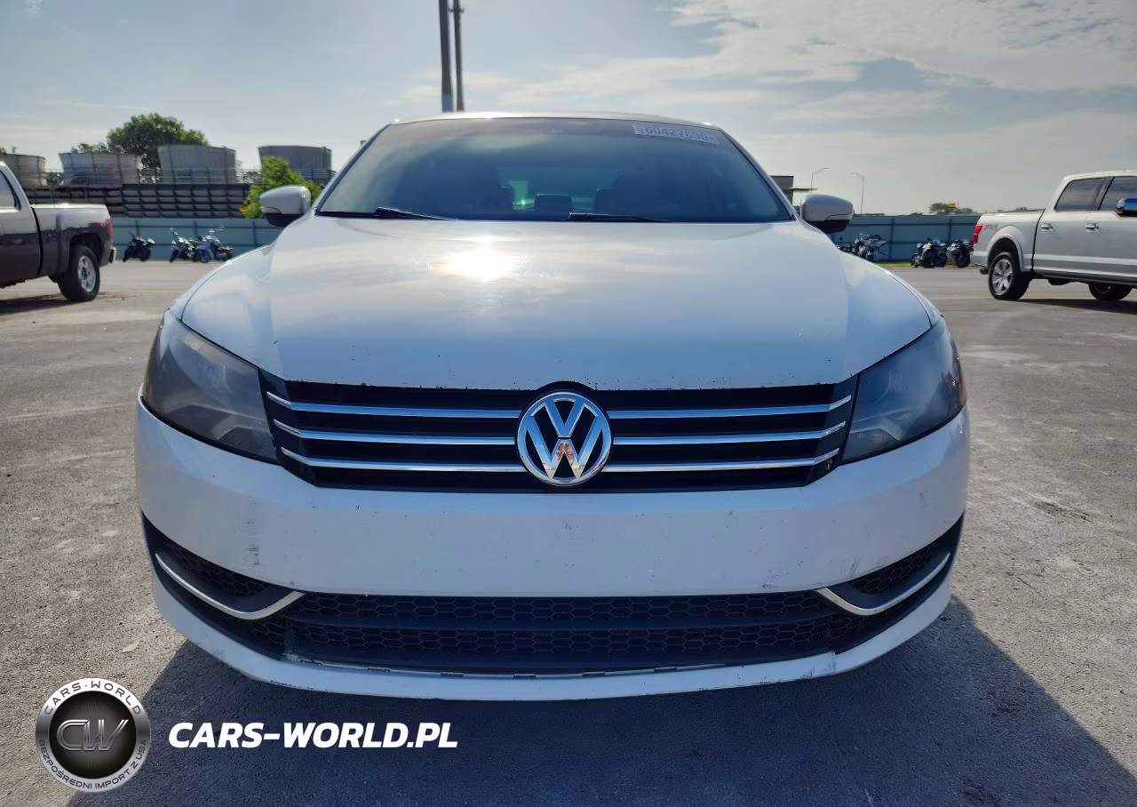 2014 Volkswagen Passat Se VIN:1VWBH7A35EC010013 - 5