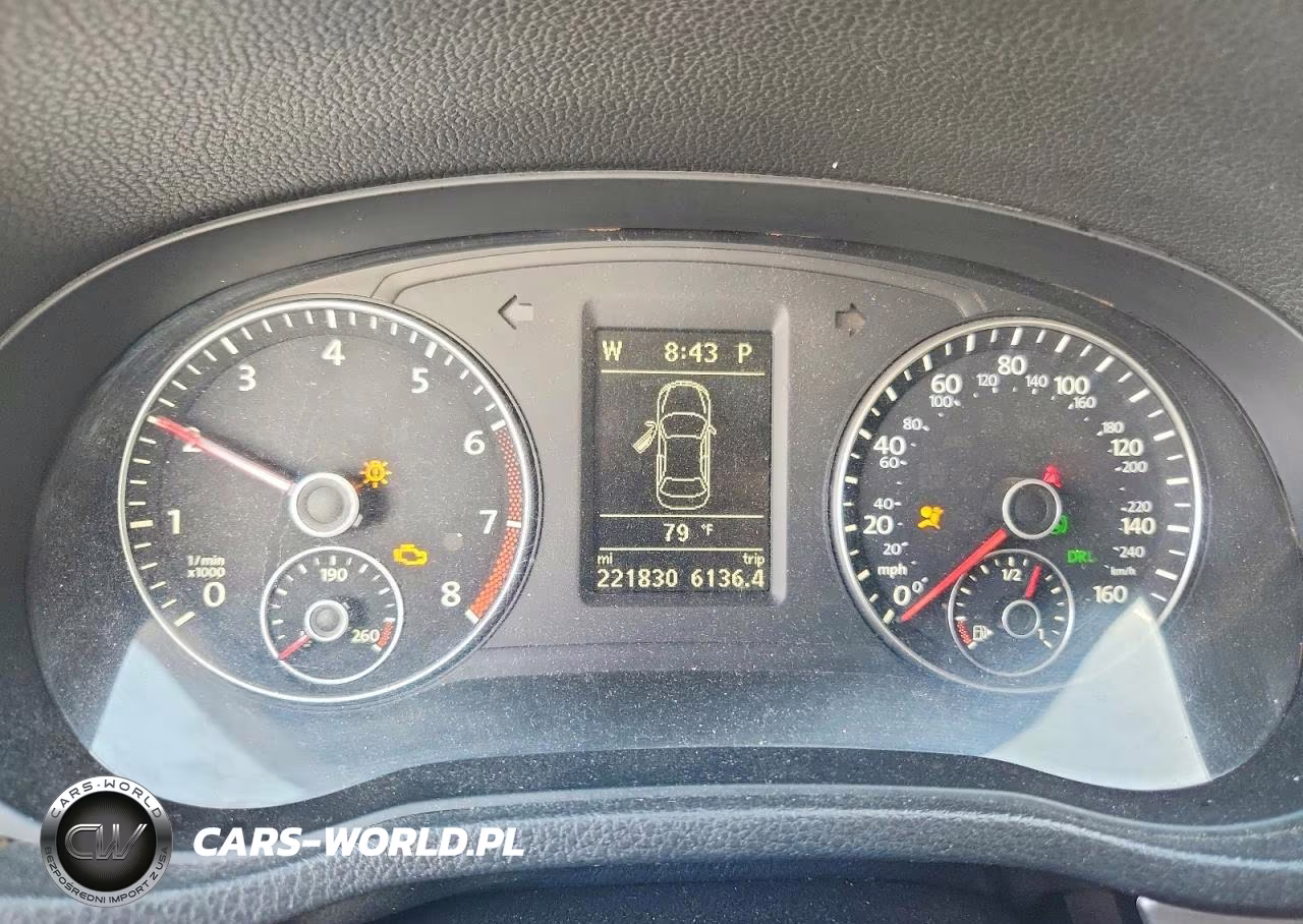 2014 Volkswagen Passat Se VIN:1VWBH7A35EC010013 - 9