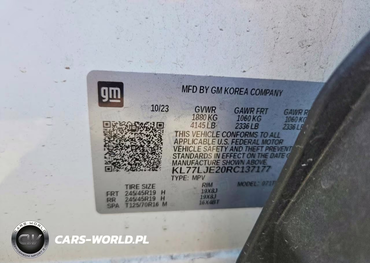 2024 Chevrolet Trax 2Rs VIN:KL77LJE20RC137177 - 13