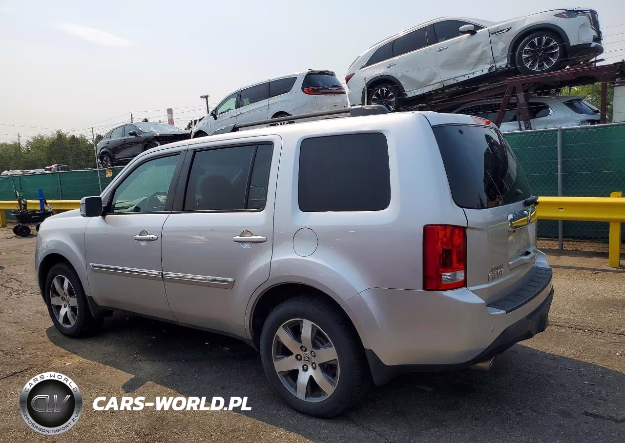 2013 Honda Pilot Touring VIN:5FNYF4H9XDB070592 - 2