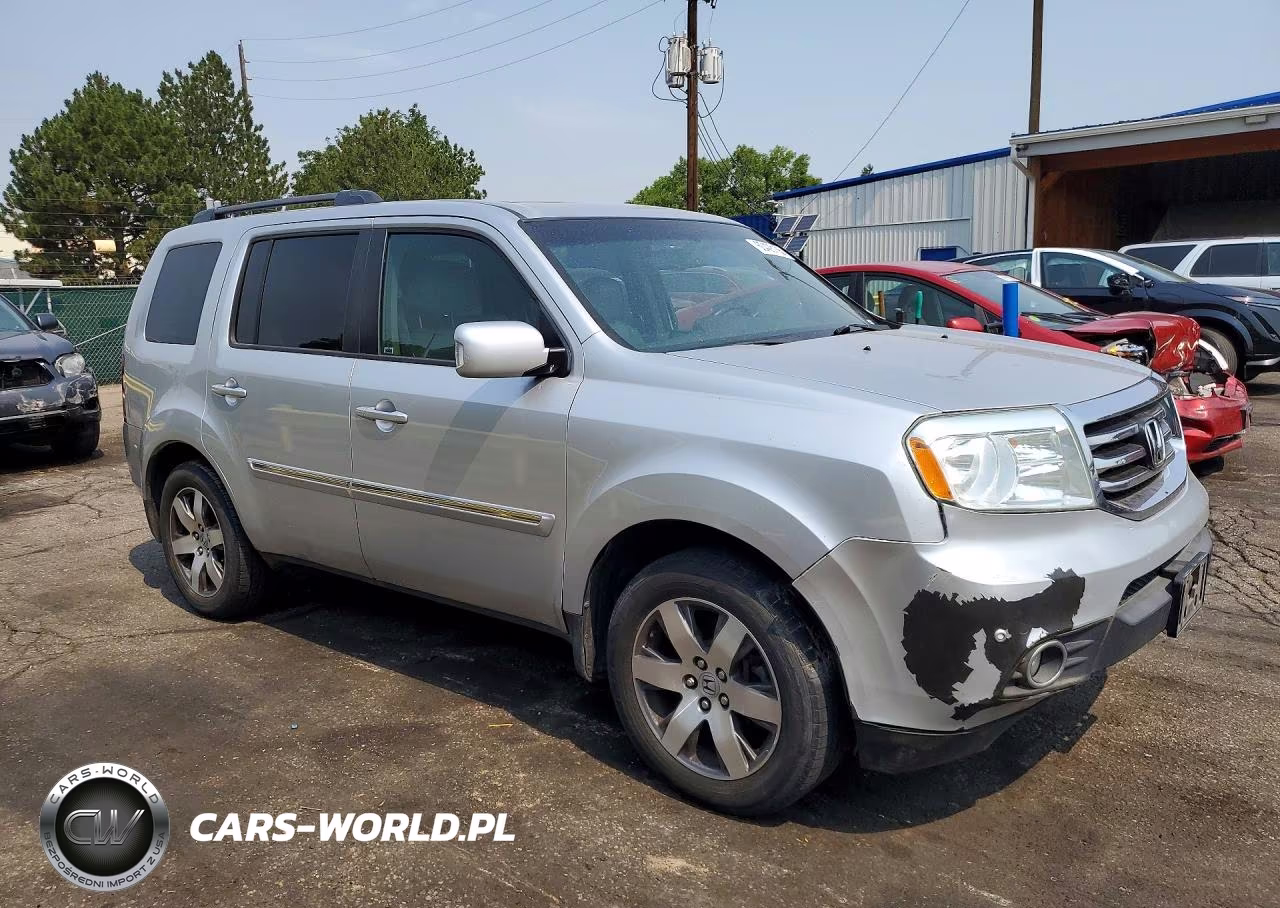 2013 Honda Pilot Touring VIN:5FNYF4H9XDB070592 - 4