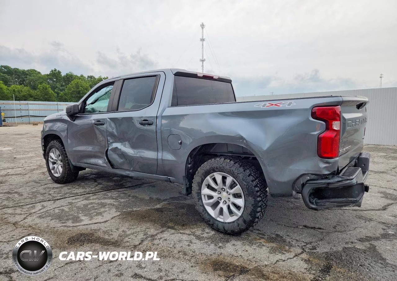 2021 Chevrolet Silverado K1500 Custom VIN:3GCPYBEK3MG242795 - 2