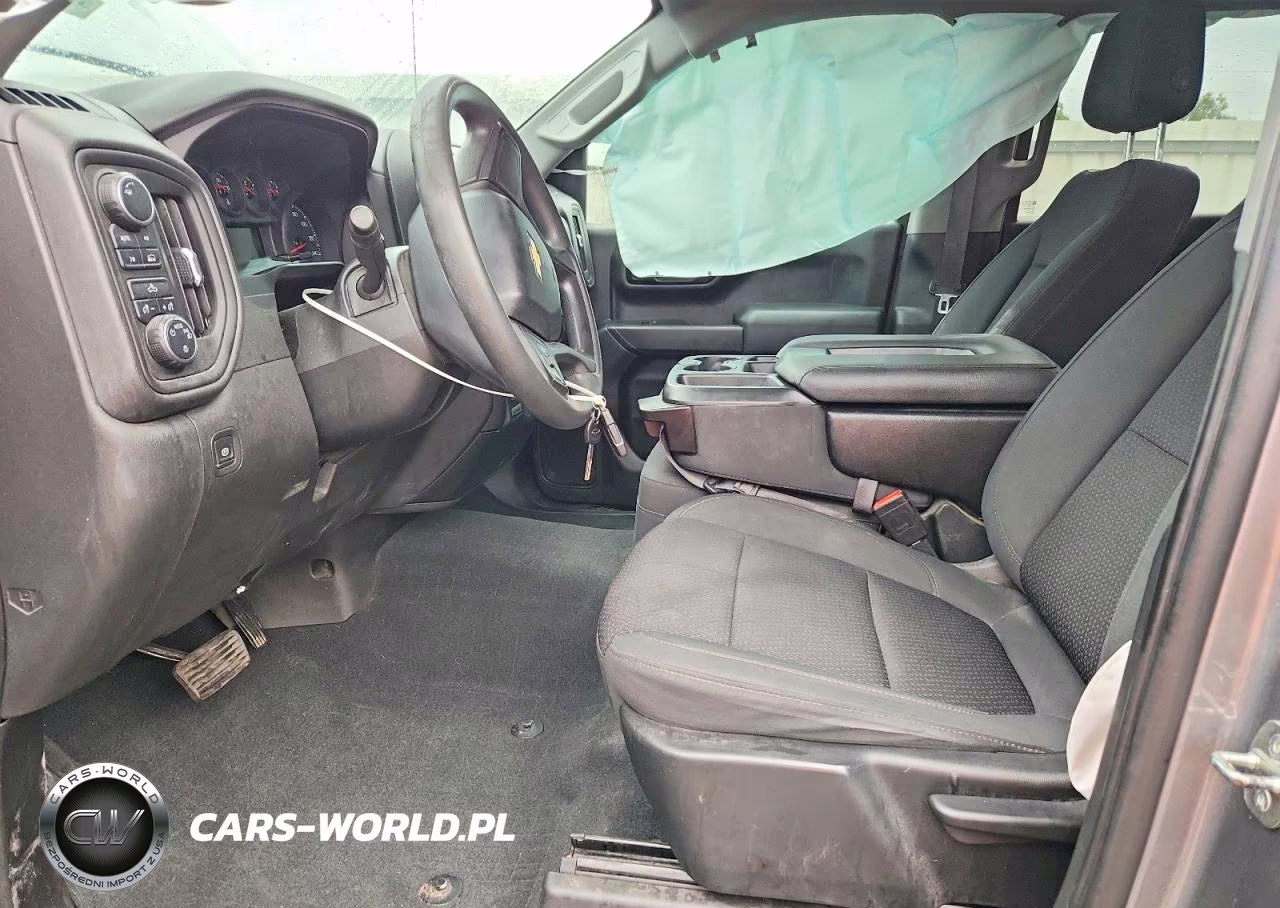 2021 Chevrolet Silverado K1500 Custom VIN:3GCPYBEK3MG242795 - 7