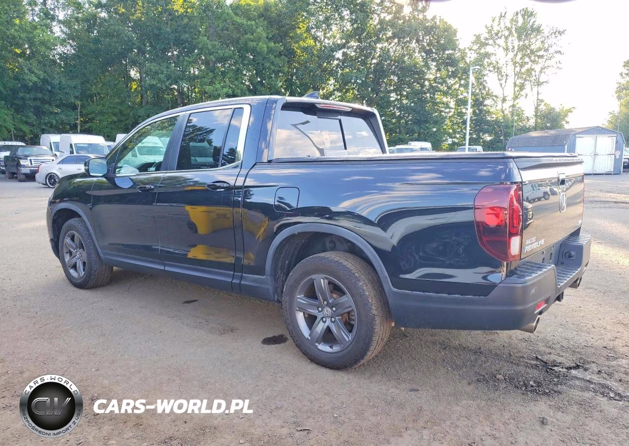 2022 Honda Ridgeline Rtl VIN:5FPYK3F54NB035416 - 2