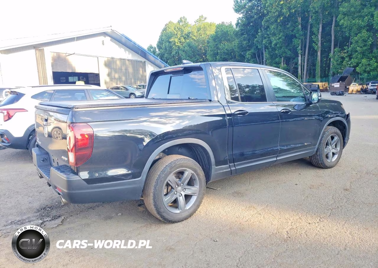 2022 Honda Ridgeline Rtl VIN:5FPYK3F54NB035416 - 3