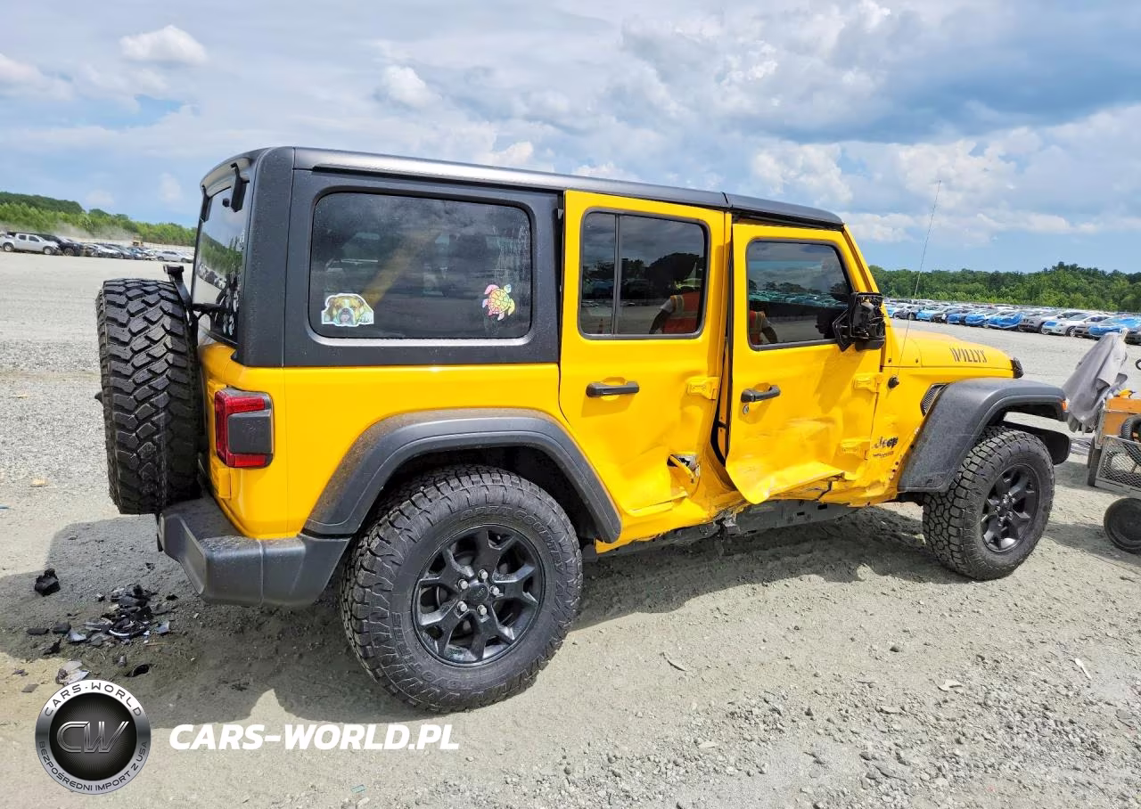 2021 Jeep Wrangler Unlimited Sport VIN:1C4HJXDN7MW518074 - 3