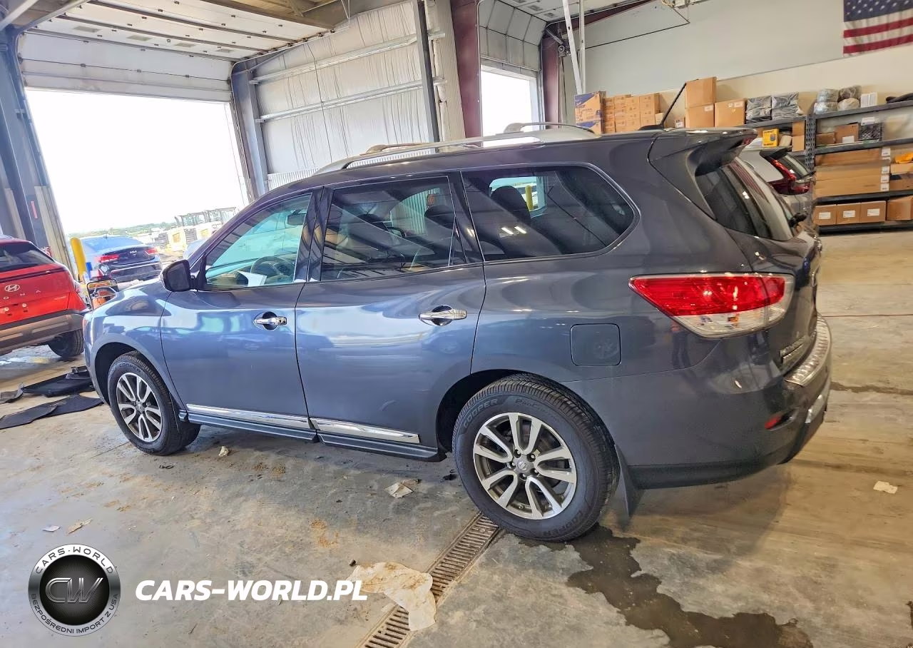 2013 Nissan Pathfinder S-Sl-Sv VIN:5N1AR2MM8DC649676 - 2