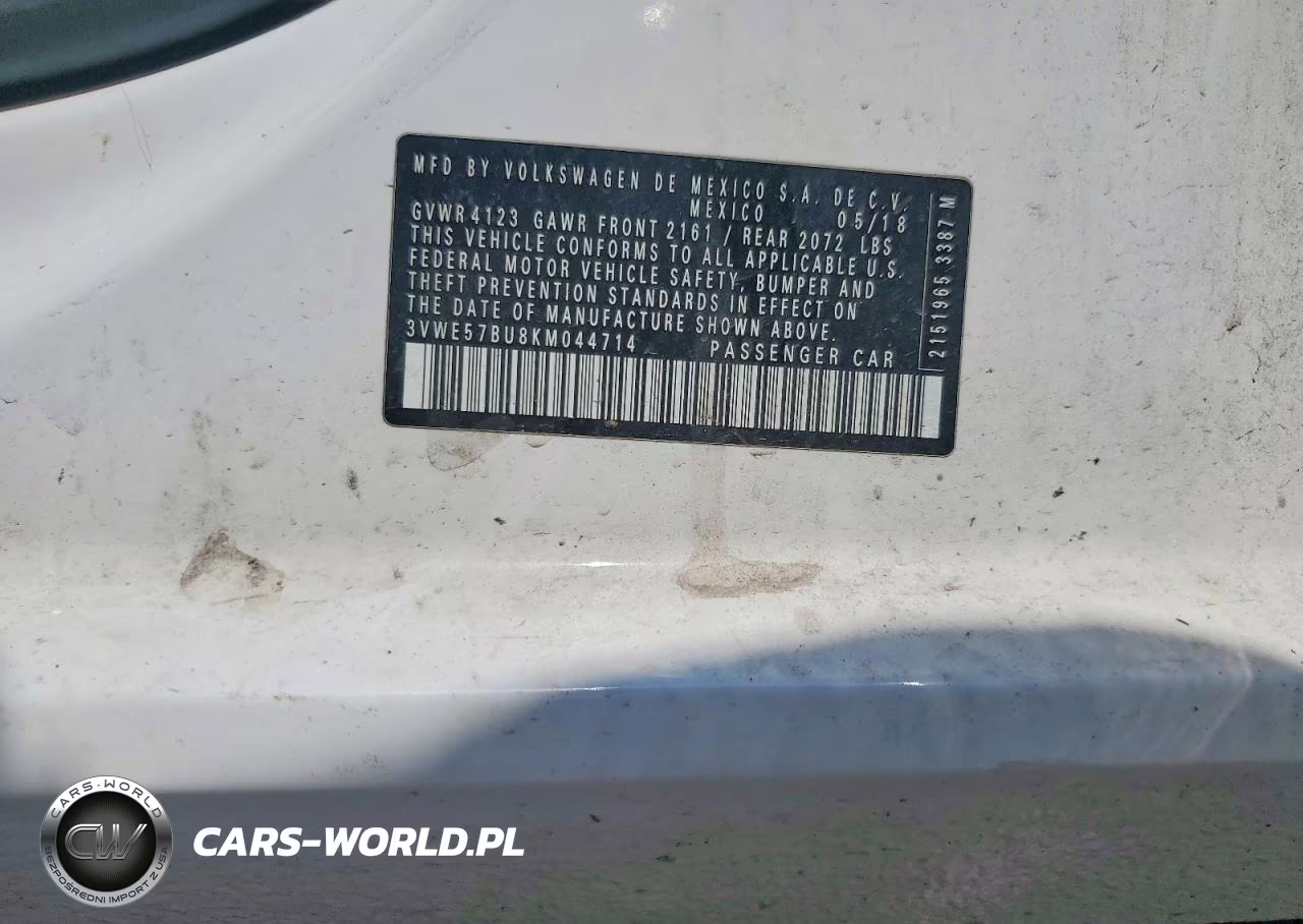 2019 Volkswagen Jetta Sel VIN:3VWE57BU8KM044714 - 12