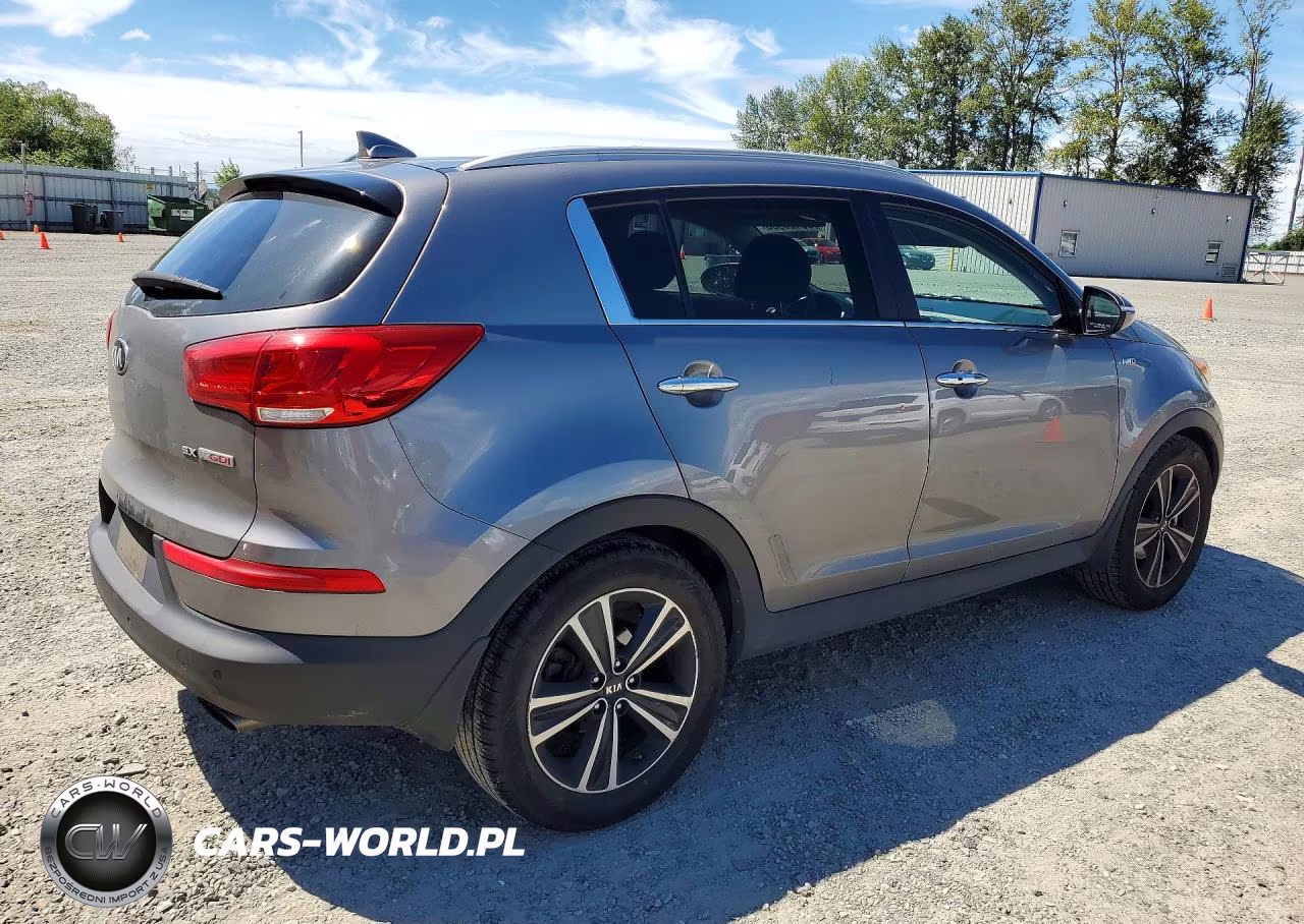2016 Kia Sportage Sx VIN:KNDPCCA66G7805304 - 3