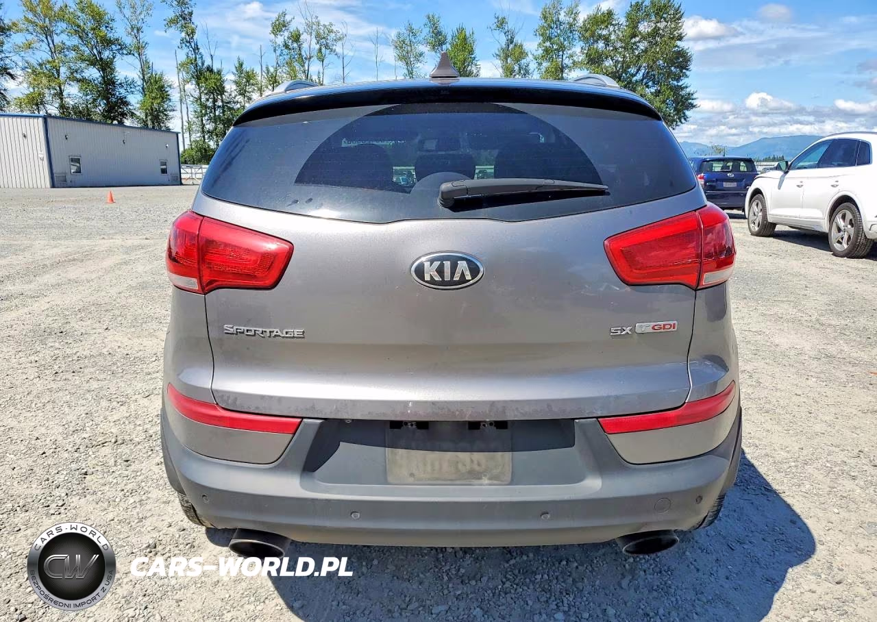 2016 Kia Sportage Sx VIN:KNDPCCA66G7805304 - 6