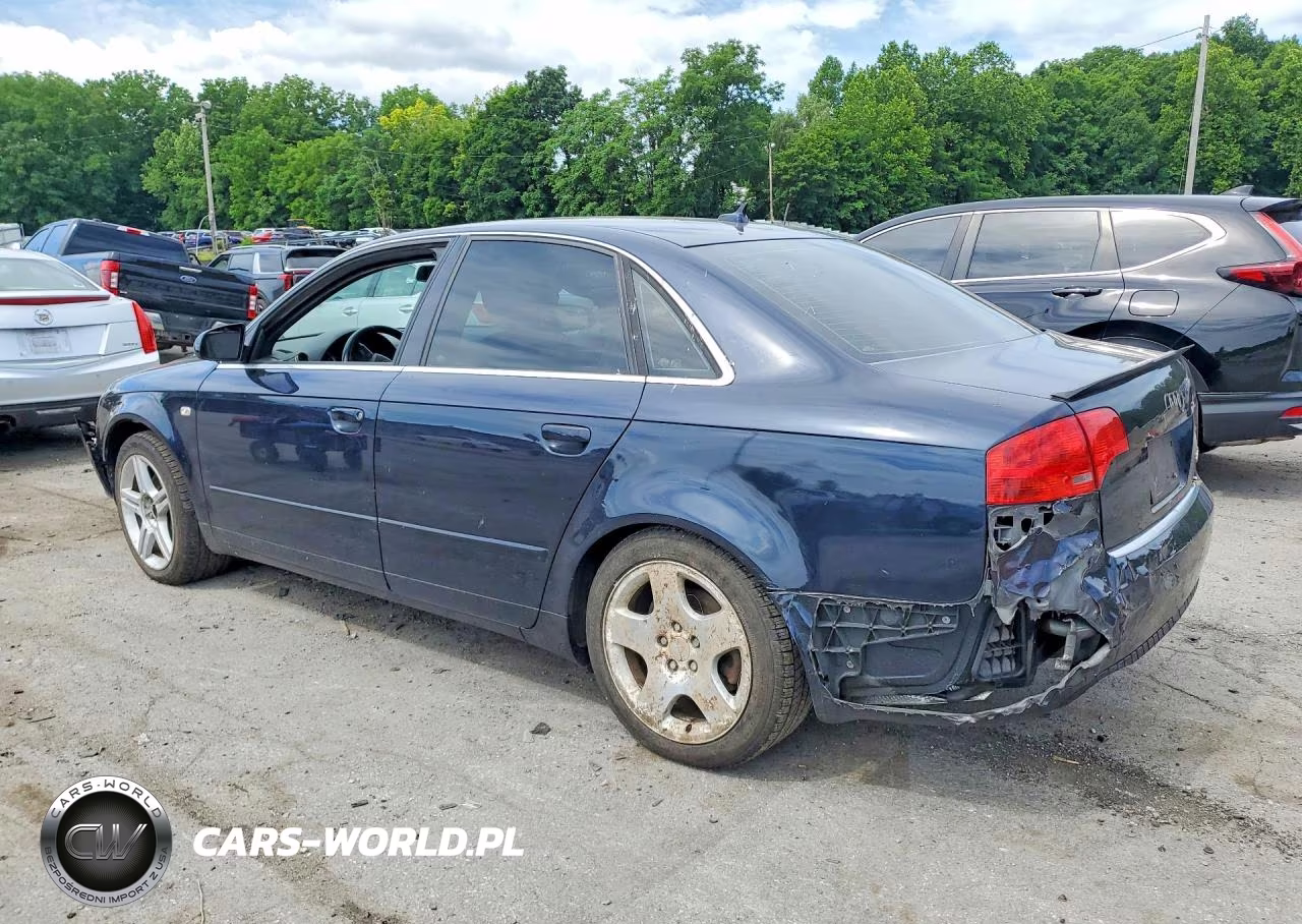 2007 Audi A4 2.0T Quattro VIN:WAUDF78E87A277456 - 2