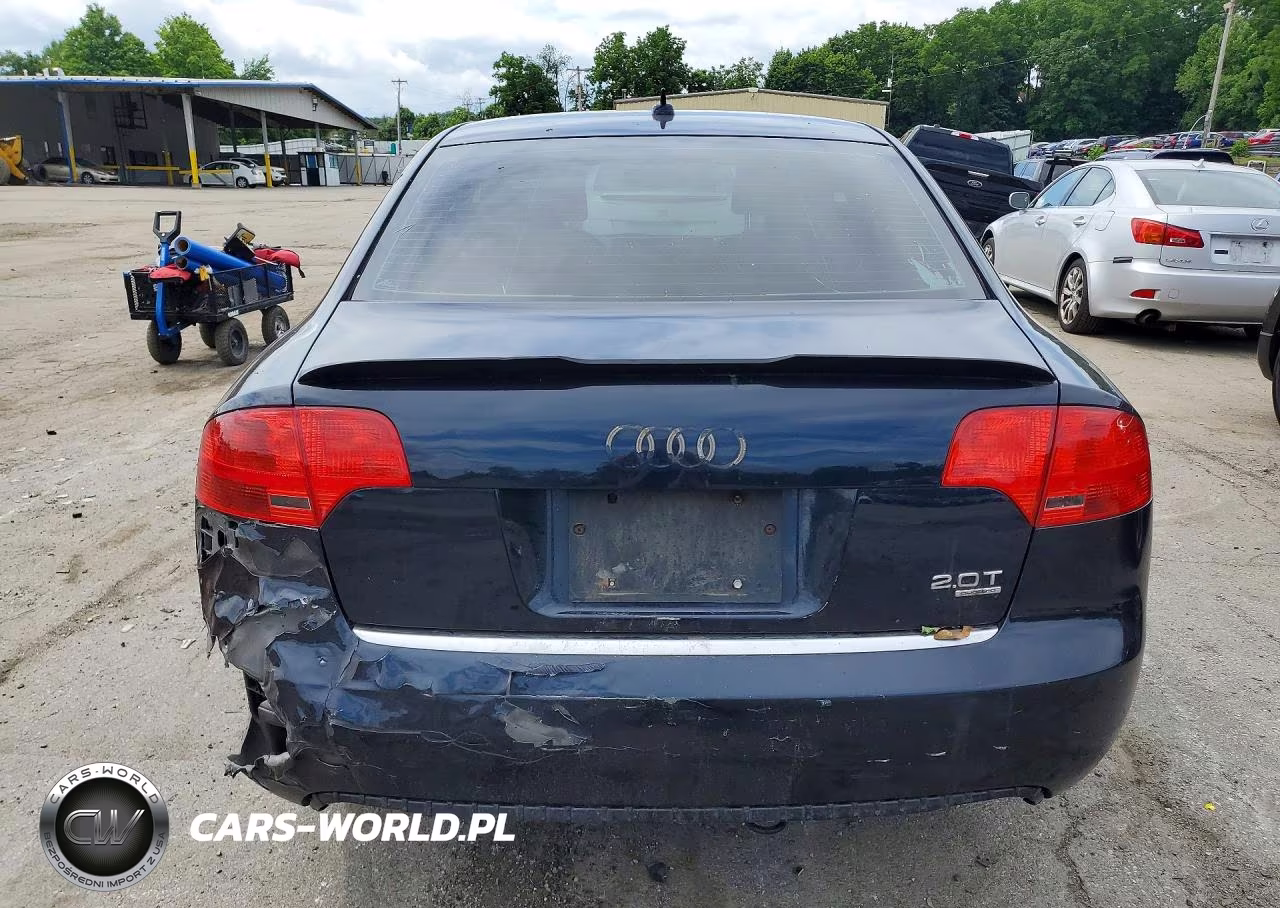 2007 Audi A4 2.0T Quattro VIN:WAUDF78E87A277456 - 6