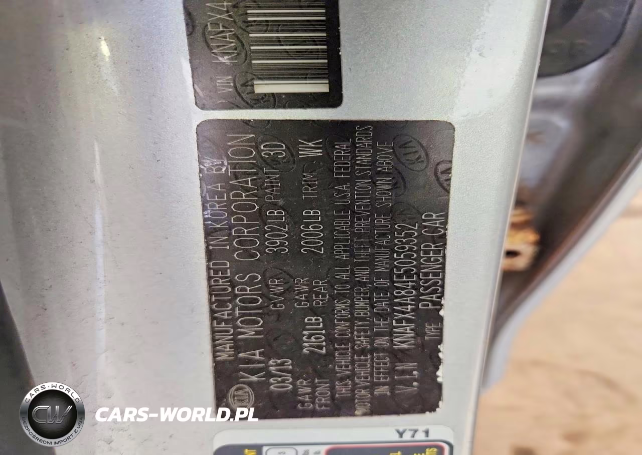 2014 Kia Forte Ex VIN:KNAFX4A84E5059352 - 12