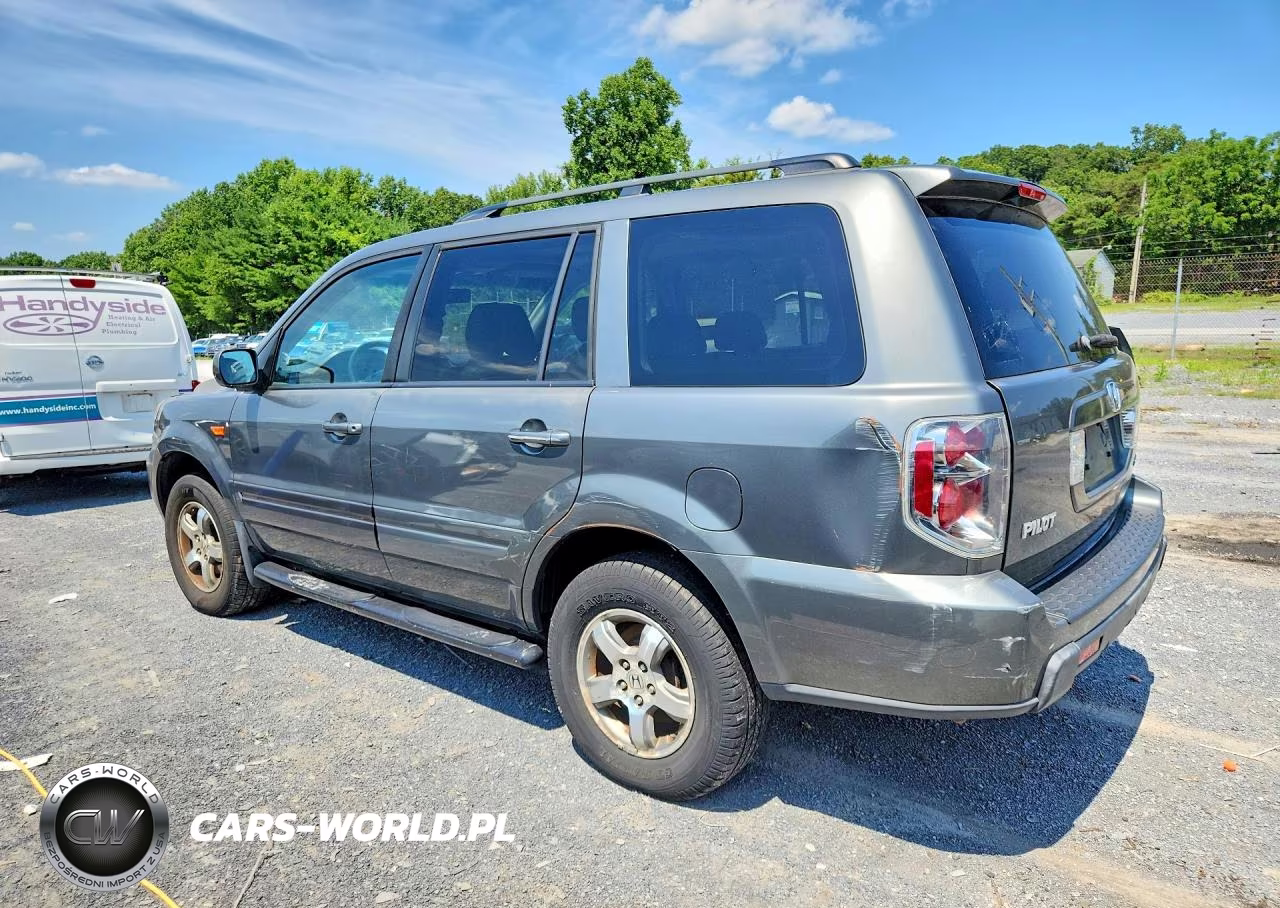 2007 Honda Pilot Exl VIN:5FNYF18597B015177 - 2
