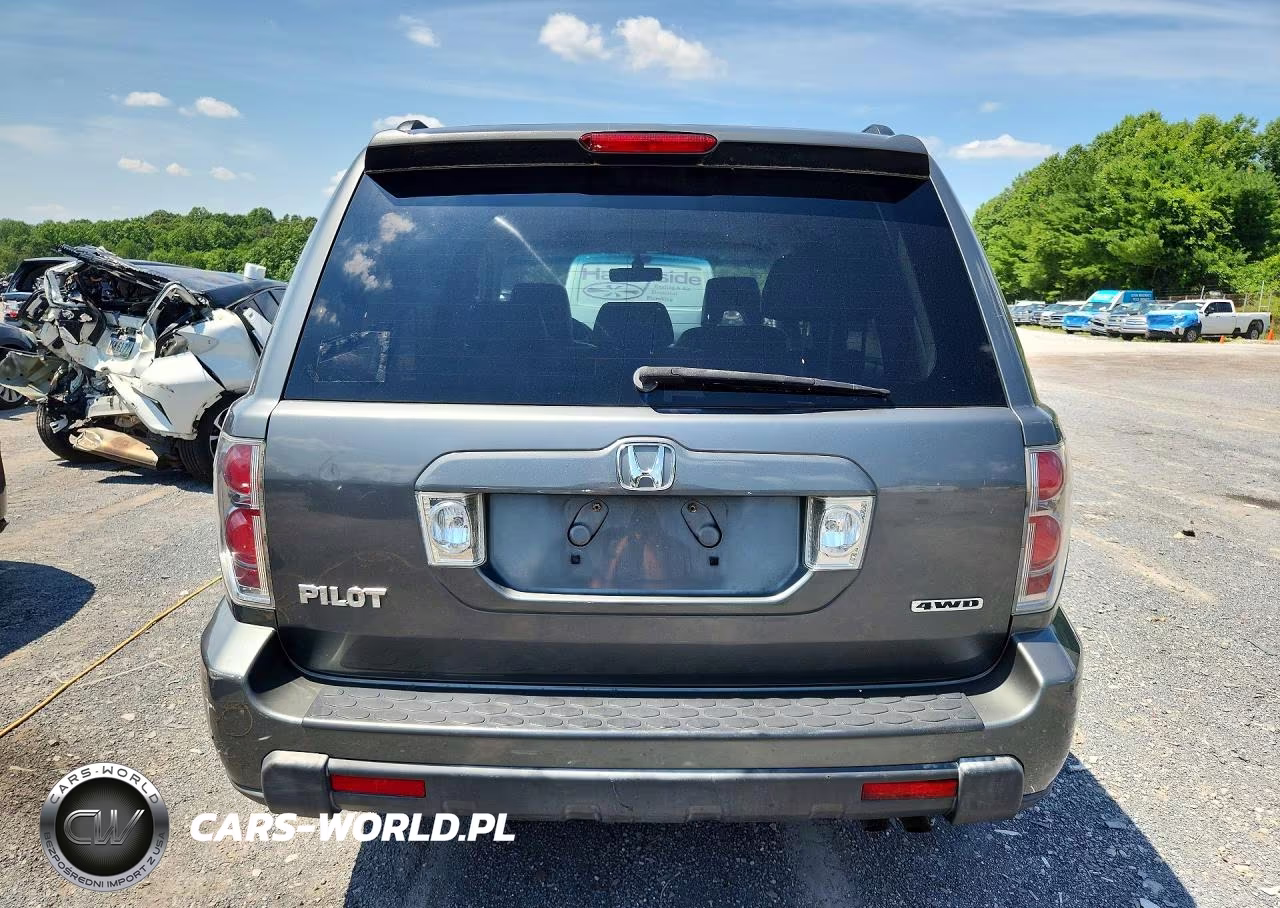 2007 Honda Pilot Exl VIN:5FNYF18597B015177 - 6