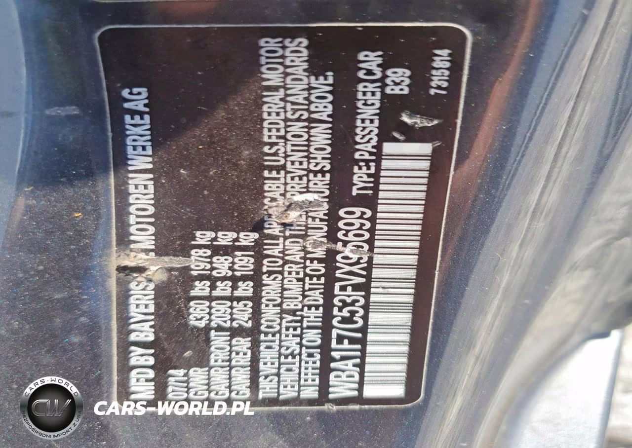 2015 BMW 228 Xi VIN:WBA1F7C53FVX95699 - 12