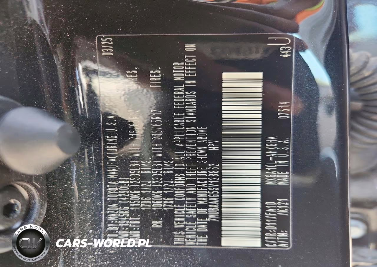 2025 Toyota Corolla Cross Le VIN:7MUBAAAG5SV128862 - 12