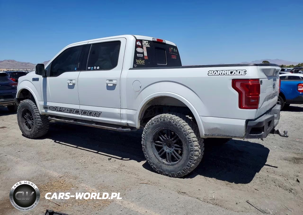 2015 Ford F150 Supercrew VIN:1FTEW1EG6FFA80622 - 2