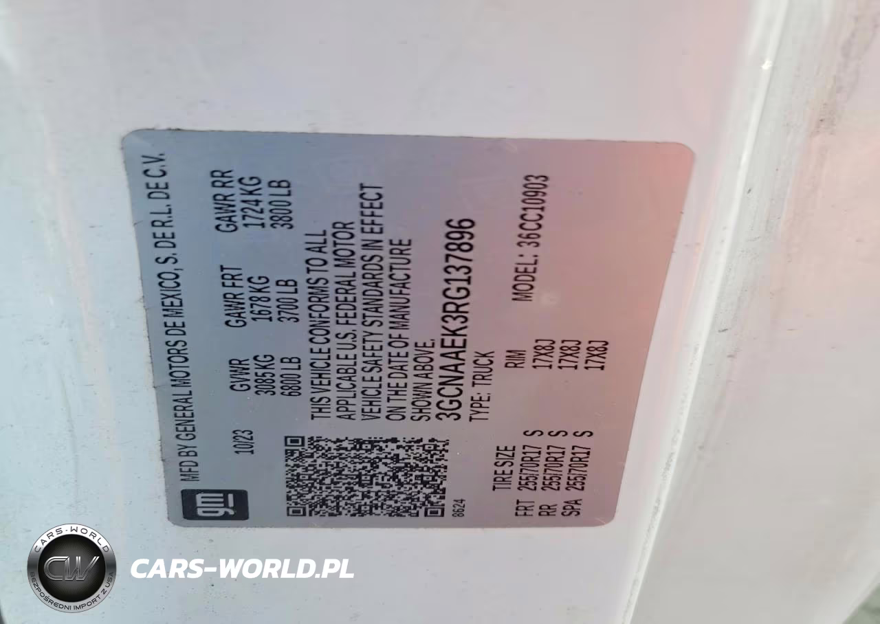 2024 Chevrolet Silverado C1500 VIN:3GCNAAEK3RG137896 - 12
