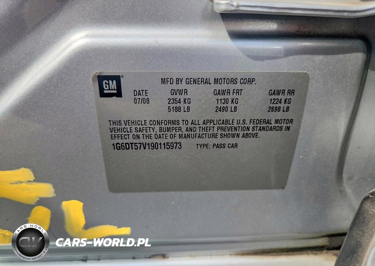 2009 Cadillac Cts Hi Feature V6 VIN:1G6DT57V190115973 - 13