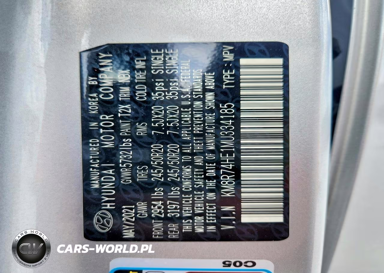 2021 Hyundai Palisade Calligraphy VIN:KM8R74HE1MU334185 - 14