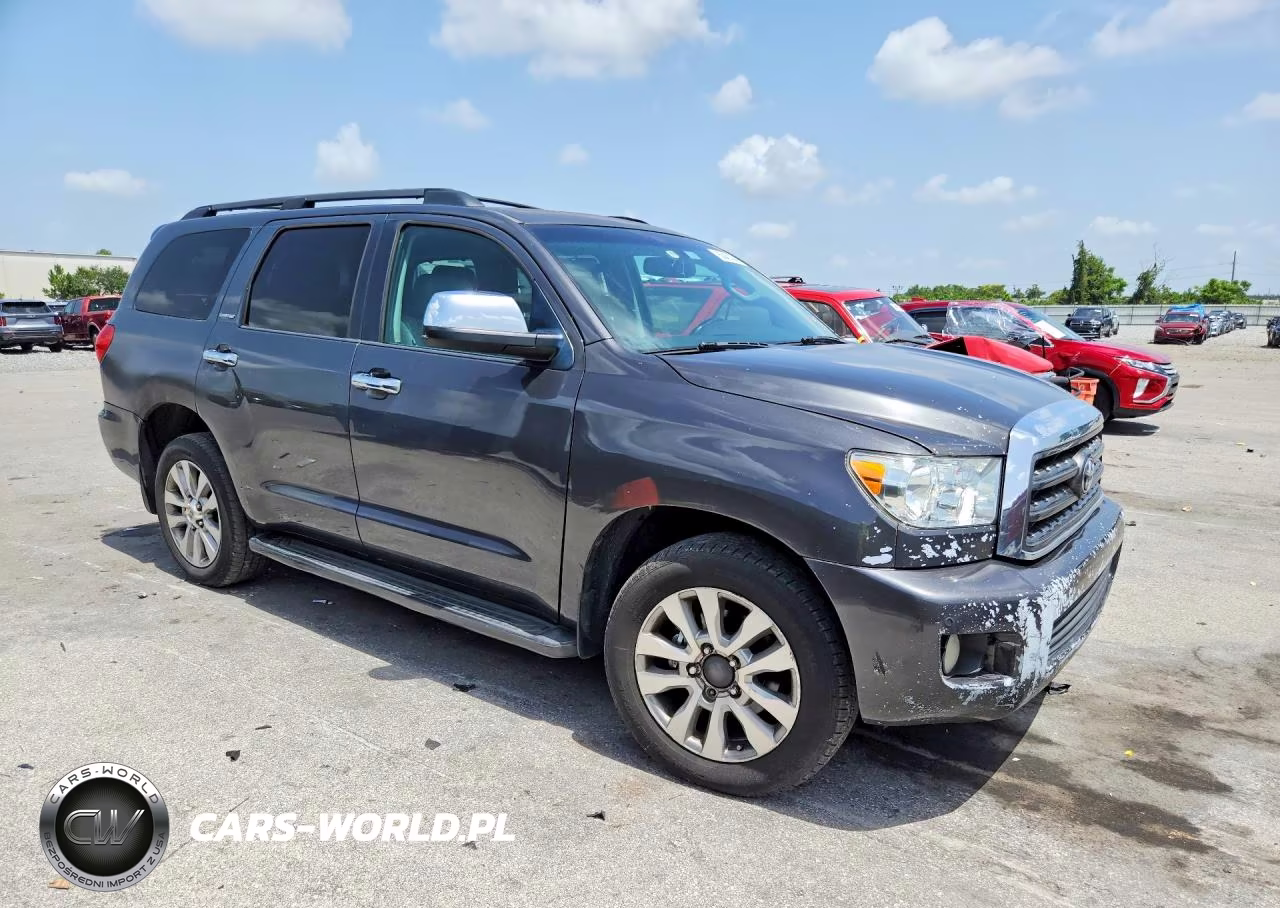 2011 Toyota Sequoia Limited VIN:5TDJY5G10BS040474 - 4