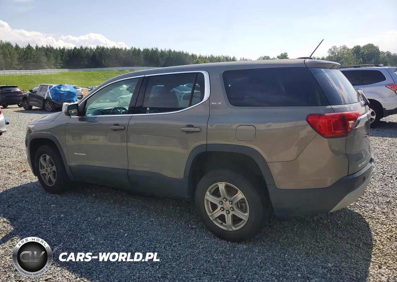 2019 GMC Acadia Sle VIN:1GKKNKLA6KZ118308 - 2