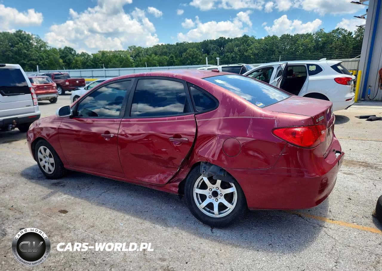 2007 Hyundai Elantra Gls-Se-Limited VIN:KMHDU46D87U253699 - 2