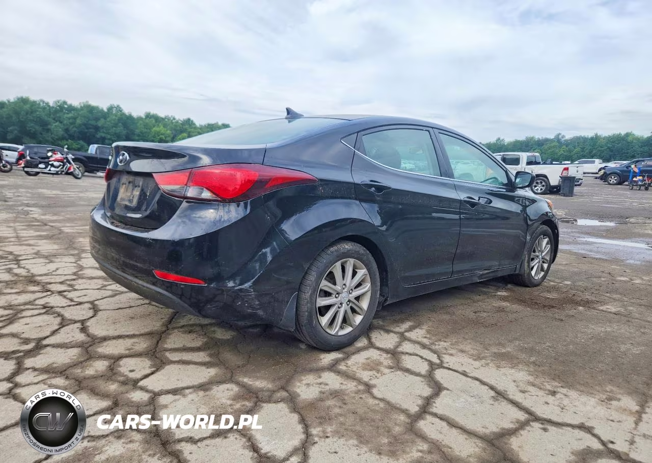 2015 Hyundai Elantra Se VIN:5NPDH4AE7FH614938 - 3