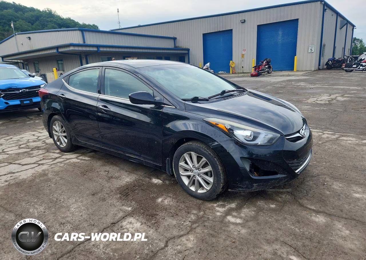 2015 Hyundai Elantra Se VIN:5NPDH4AE7FH614938 - 4