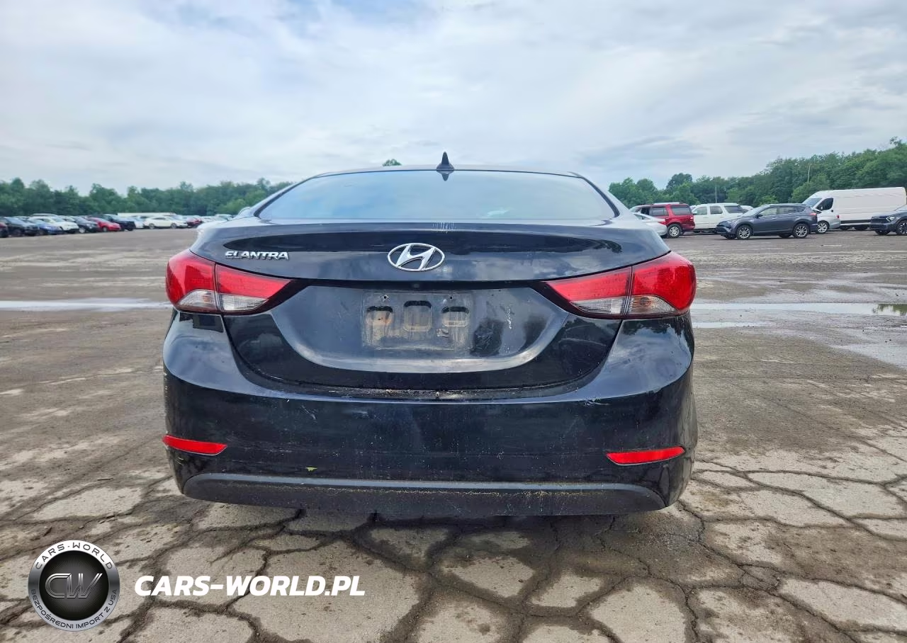 2015 Hyundai Elantra Se VIN:5NPDH4AE7FH614938 - 6