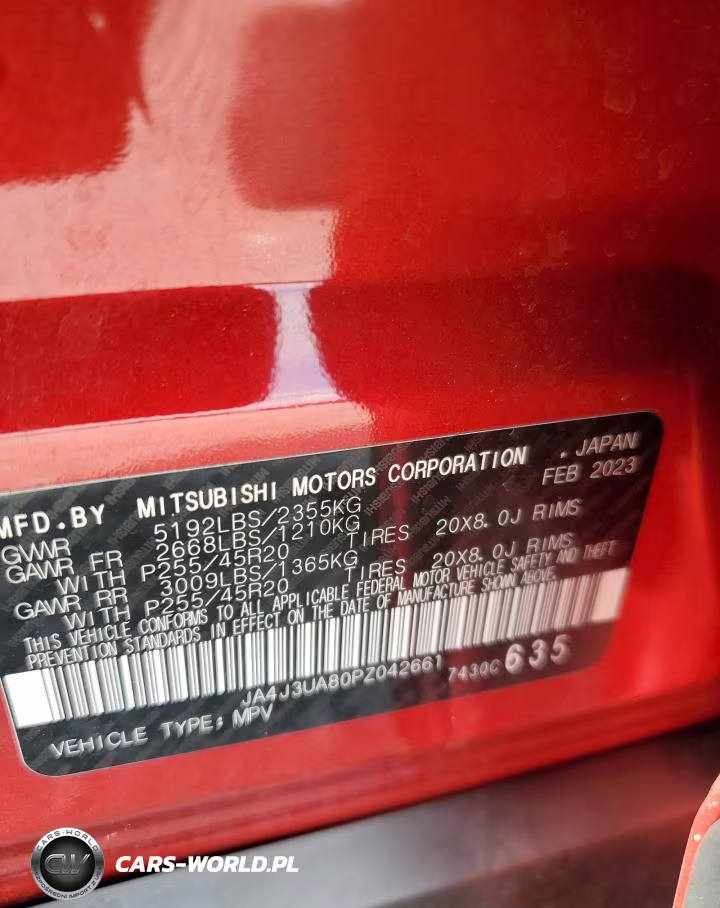2023 Mitsubishi Outlander Se VIN:JA4J3UA80PZ042661 - 13