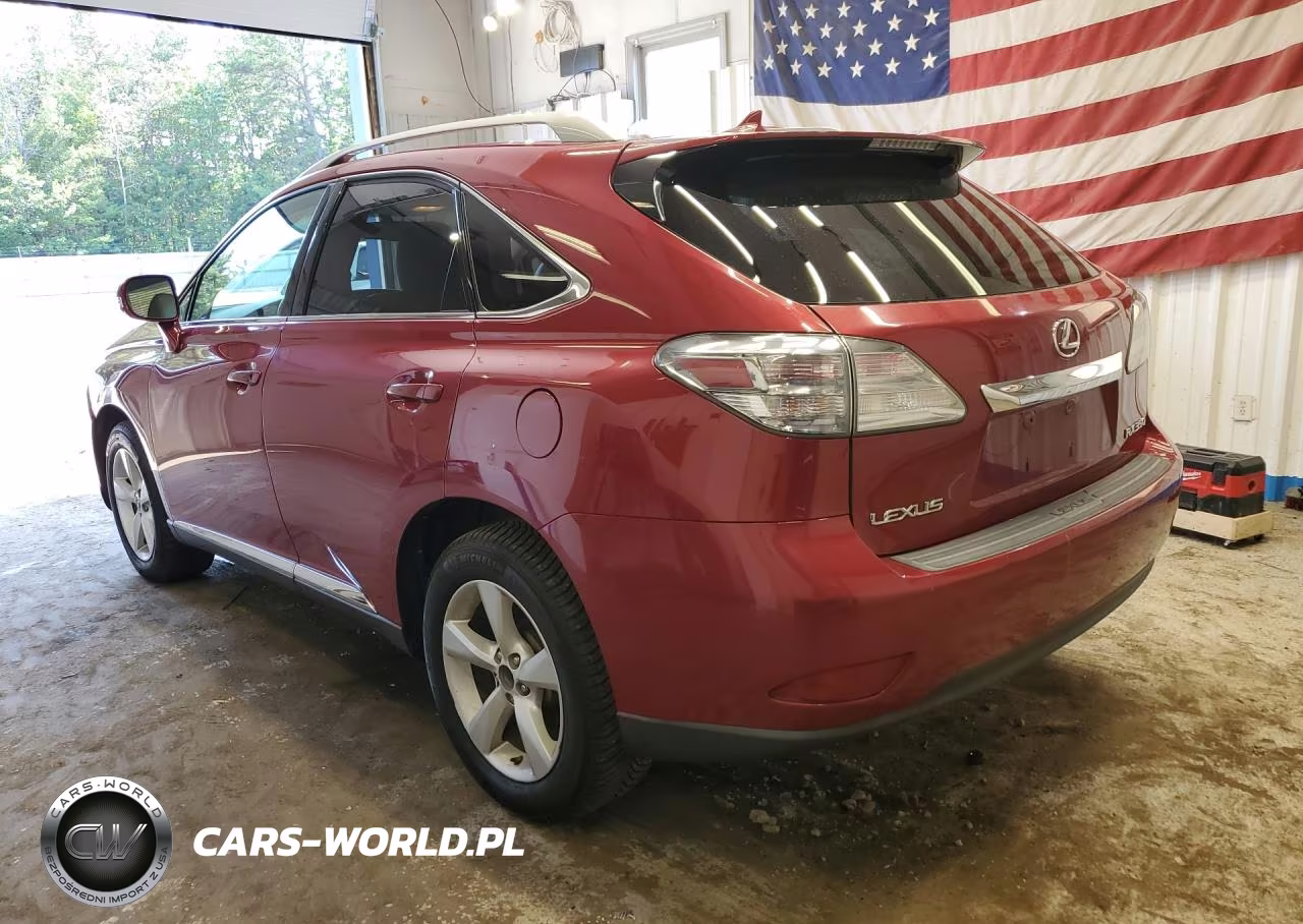 2010 Lexus Rx 350 VIN:2T2BK1BA6AC070328 - 2
