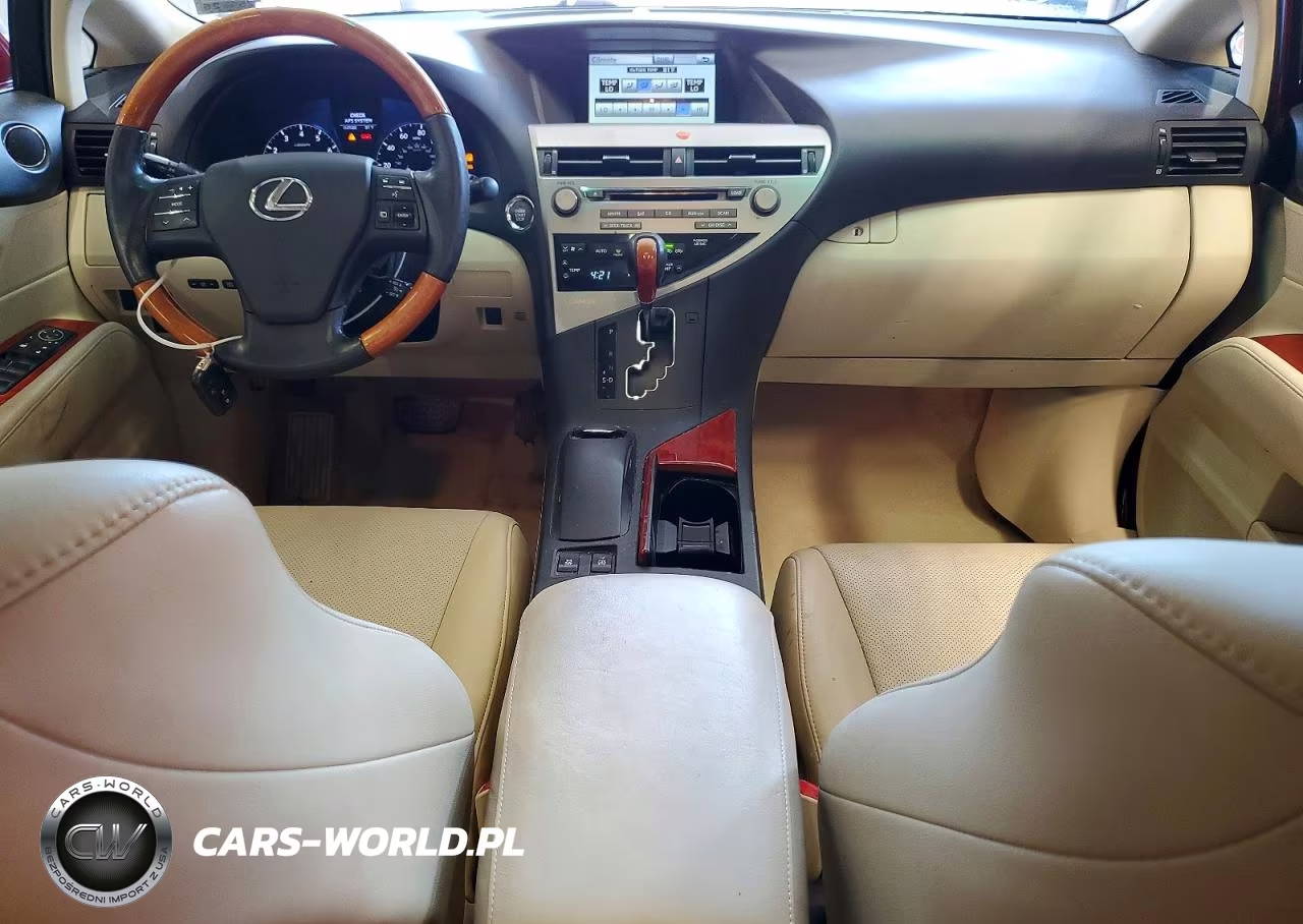 2010 Lexus Rx 350 VIN:2T2BK1BA6AC070328 - 8