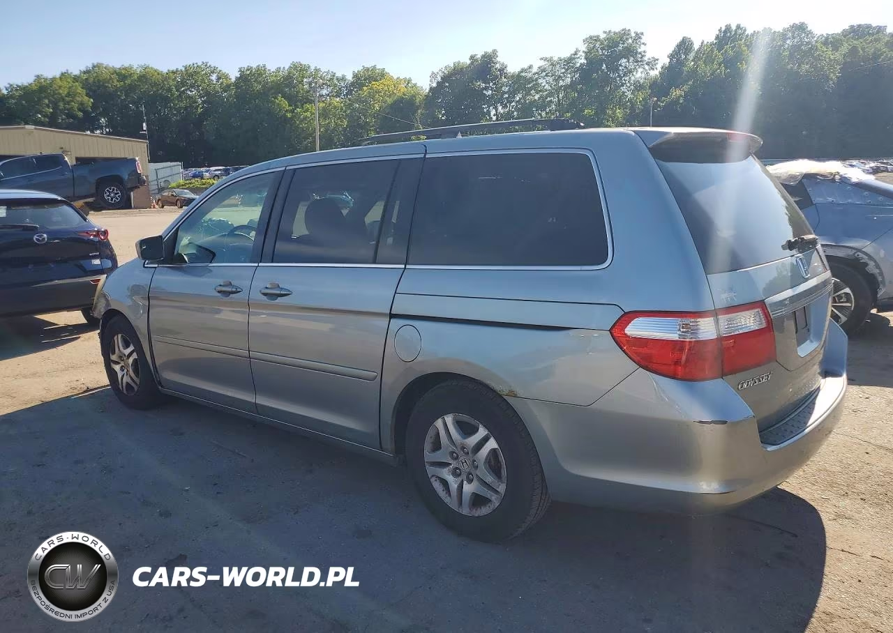 2007 Honda Odyssey Exl VIN:5FNRL38647B111560 - 2