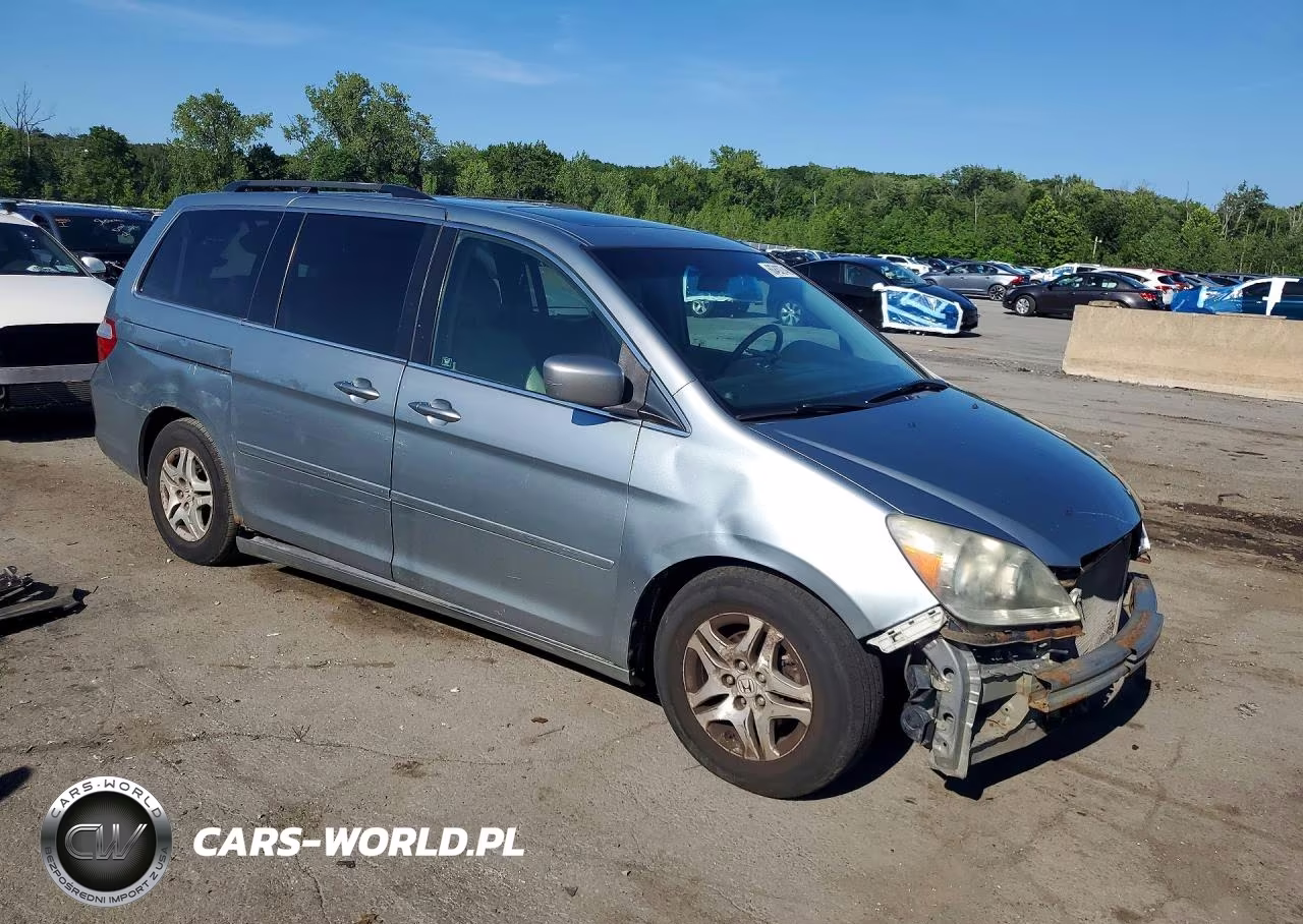2007 Honda Odyssey Exl VIN:5FNRL38647B111560 - 4