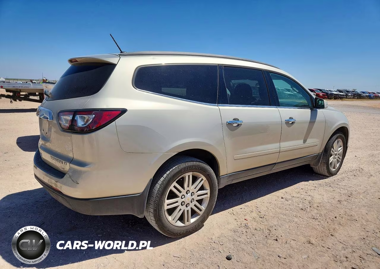 2014 Chevrolet Traverse Lt VIN:1GNKRGKDXEJ119951 - 3