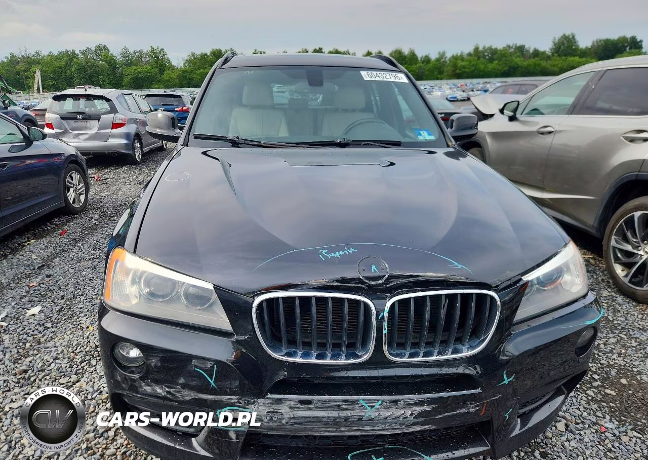 2014 BMW X3 xDrive28I VIN:5UXWX9C54E0D23963 - 5